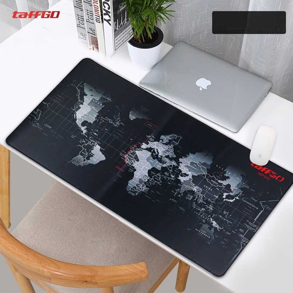 TaffGO Gaming Mouse Pad Desk Mat Motif Peta Dunia - MP002