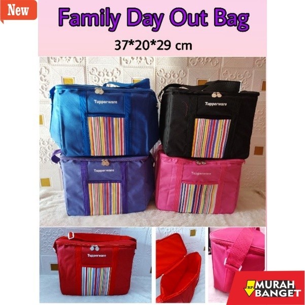 tas jinjing wanita Tupperware Family Day Out Bag/ Tas Family Day Out / tas bekal besar/ tas piknik b
