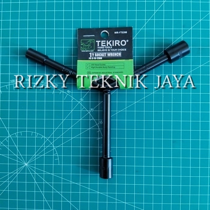 TEKIRO KUNCI SOK SOCKET Y 8-10-12 - TEKIRO KUNCI Y SOCKET