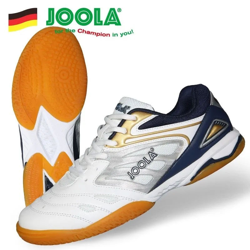 Original JOOLA Table Tennis Shoes 0104 PU Men Women Professional Training Anti-slip Sports Sneakers 