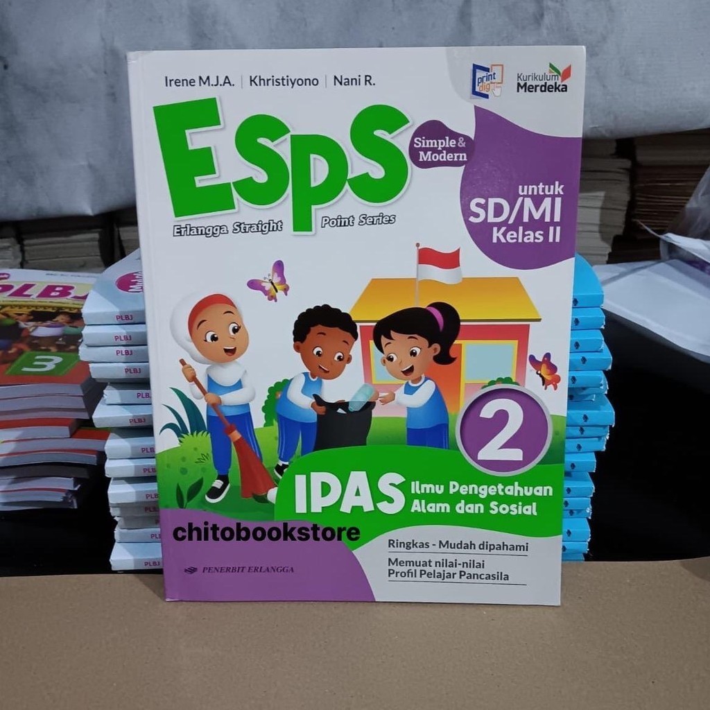 

Buku Esps IPAS Ilmu Pengetahuan Alam dan Sosial untuk SD / MI kelas 2 kurikulum merdeka