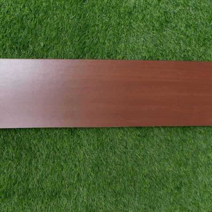 BR Ambalan tempel, gantungan baju dinding, Ambalan gantungan baju - coklat kayu, 100cm x 20cm