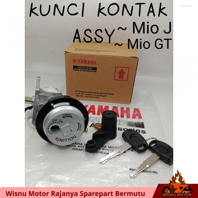 KUNCI KONTAK SET ASSY MIO J MIO GT KUNCI YAMAHA ORIGINAL