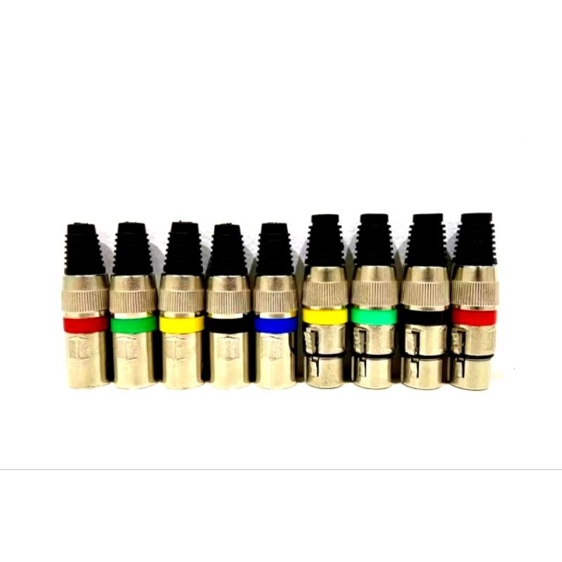 Jack xlr female/male/jack canon/jack mic berkualitas