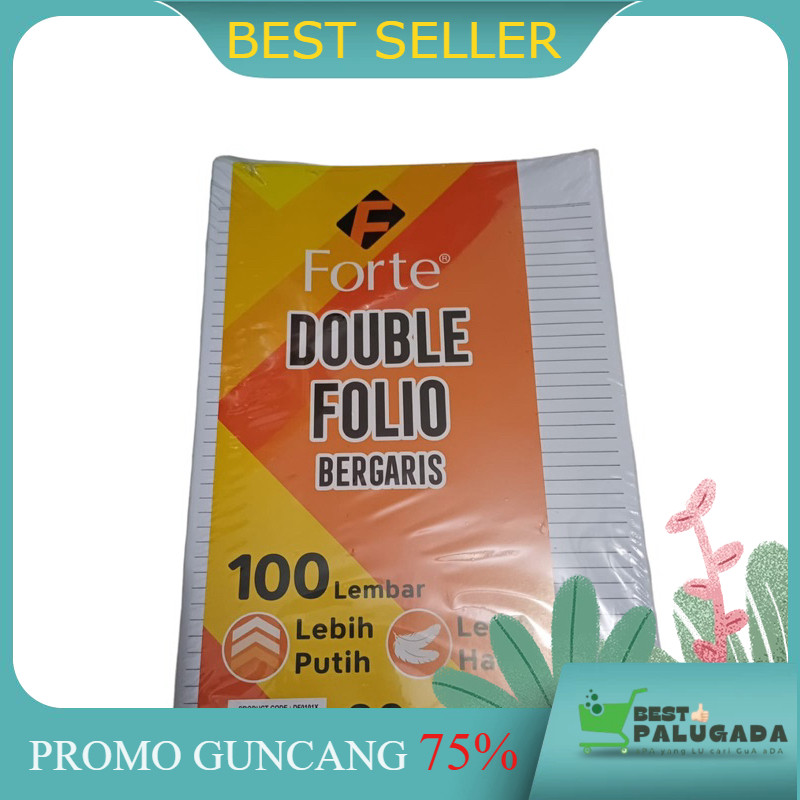 

KERTAS DOUBLE FOLIO BERGARIS 100 lmbr