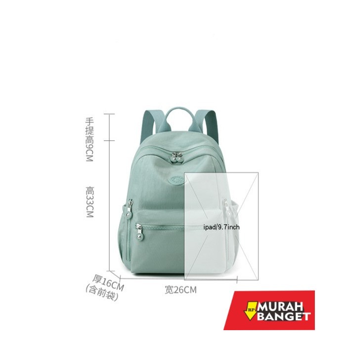 tas ransel wanita import Tas original - Tas ransel wanita Chibao 1974 Polyester waterproof Original 