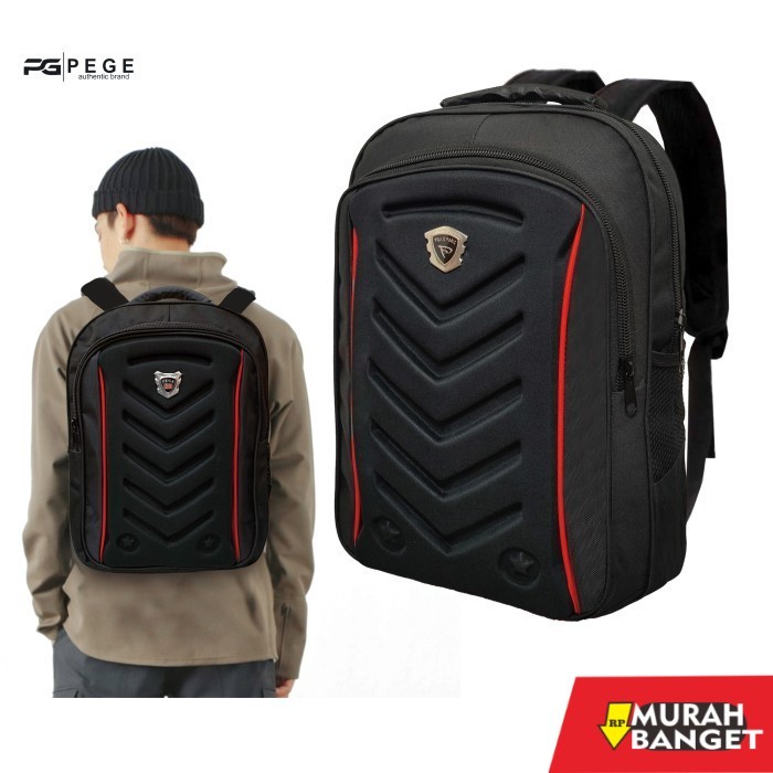 tas ransel wanita import Unipolo 8802 - Tas Ransel Punggung Laptop Model Emboss Pria Wanita