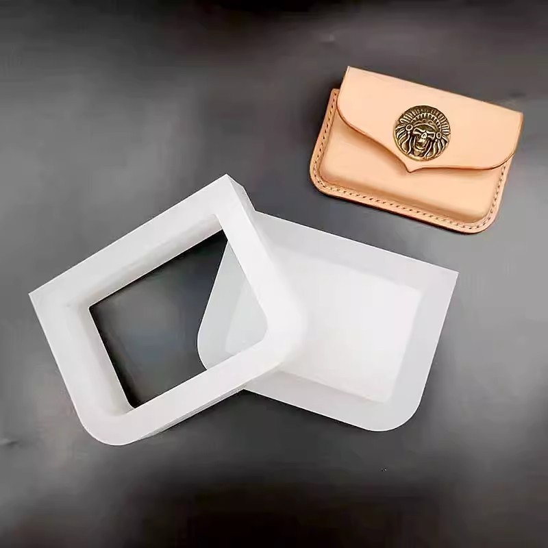 

Leather Business Card Holder Molding Mold Suitable For 2mm Hard Tanned Leather Material DIY Handmade Leather Pressing Tool