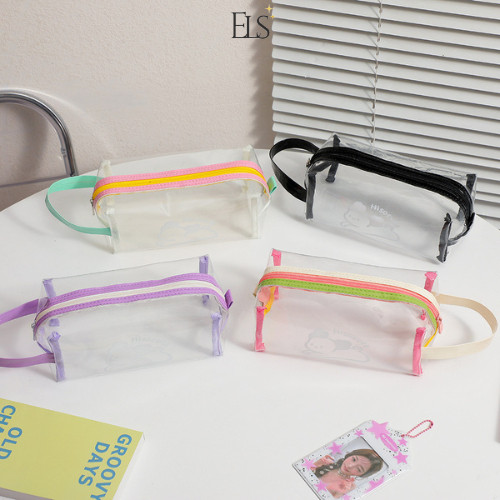 ELSA Cosmetic Pouch Transparant Bag Travel Import Murah ZY19