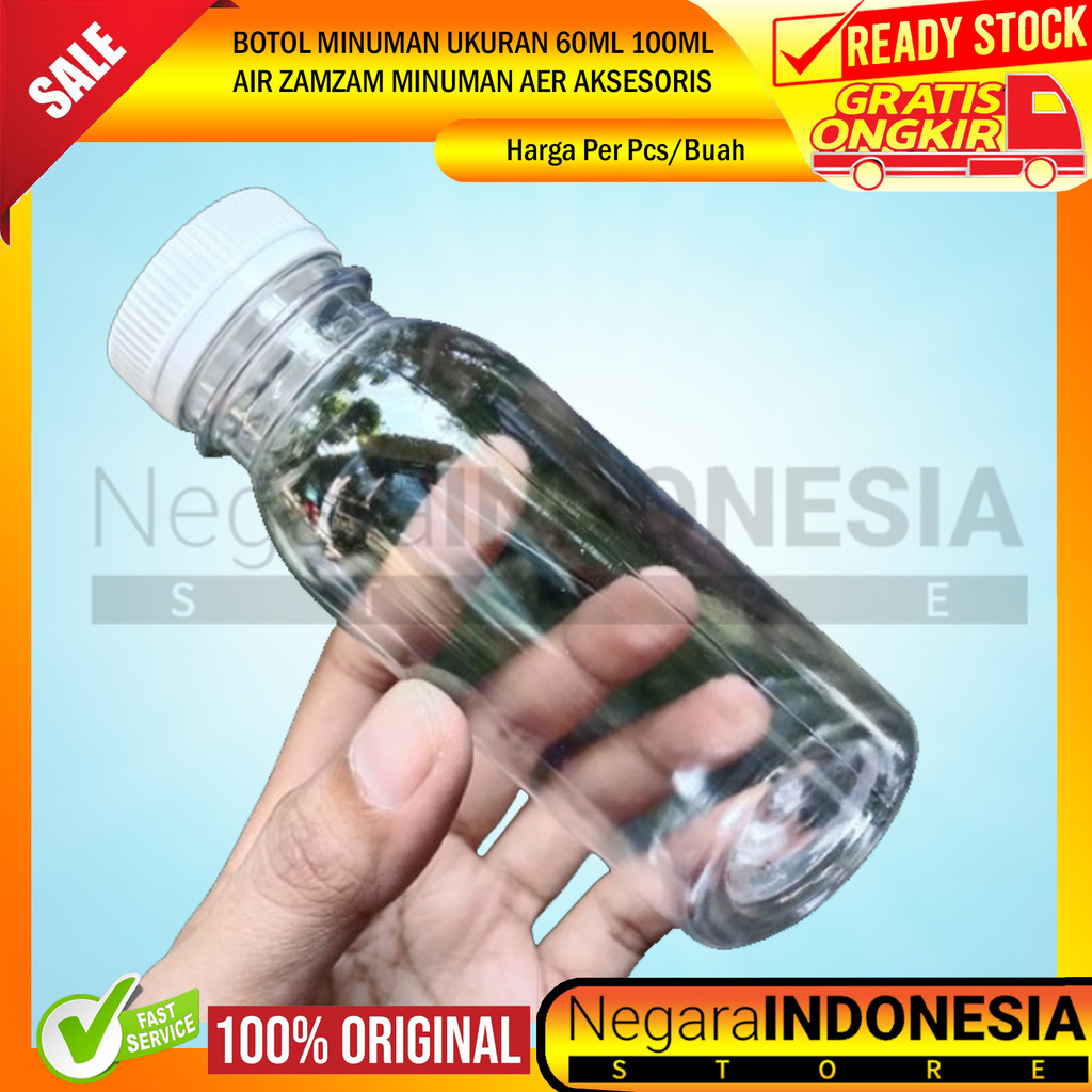 Botol plastic 60 100 ml Buah Buahan Cangkir Kapsul Cokelat Coklat Madu Bening Sirup ukuran uk Juice 