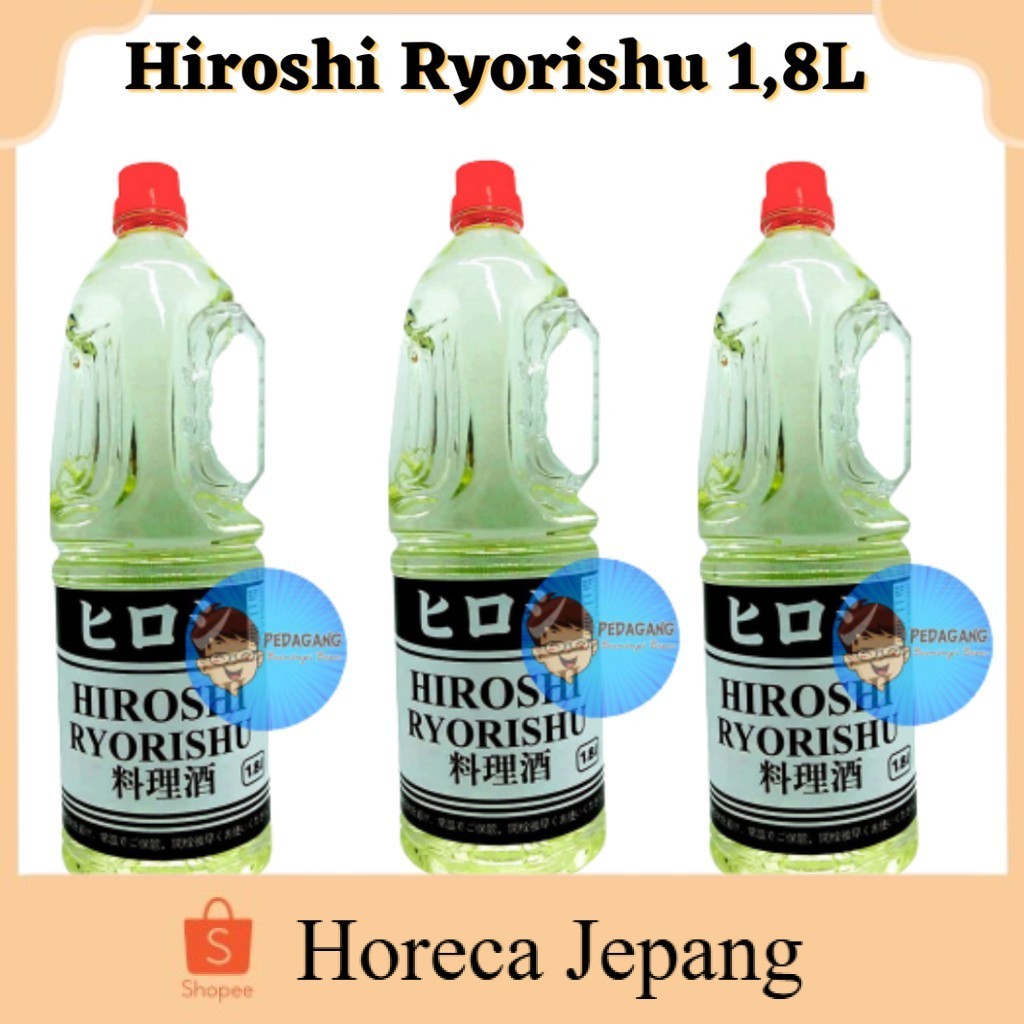 

Hiroshi Ryorishu 1,8L | Japanese Cooking Sake | Arak Masak