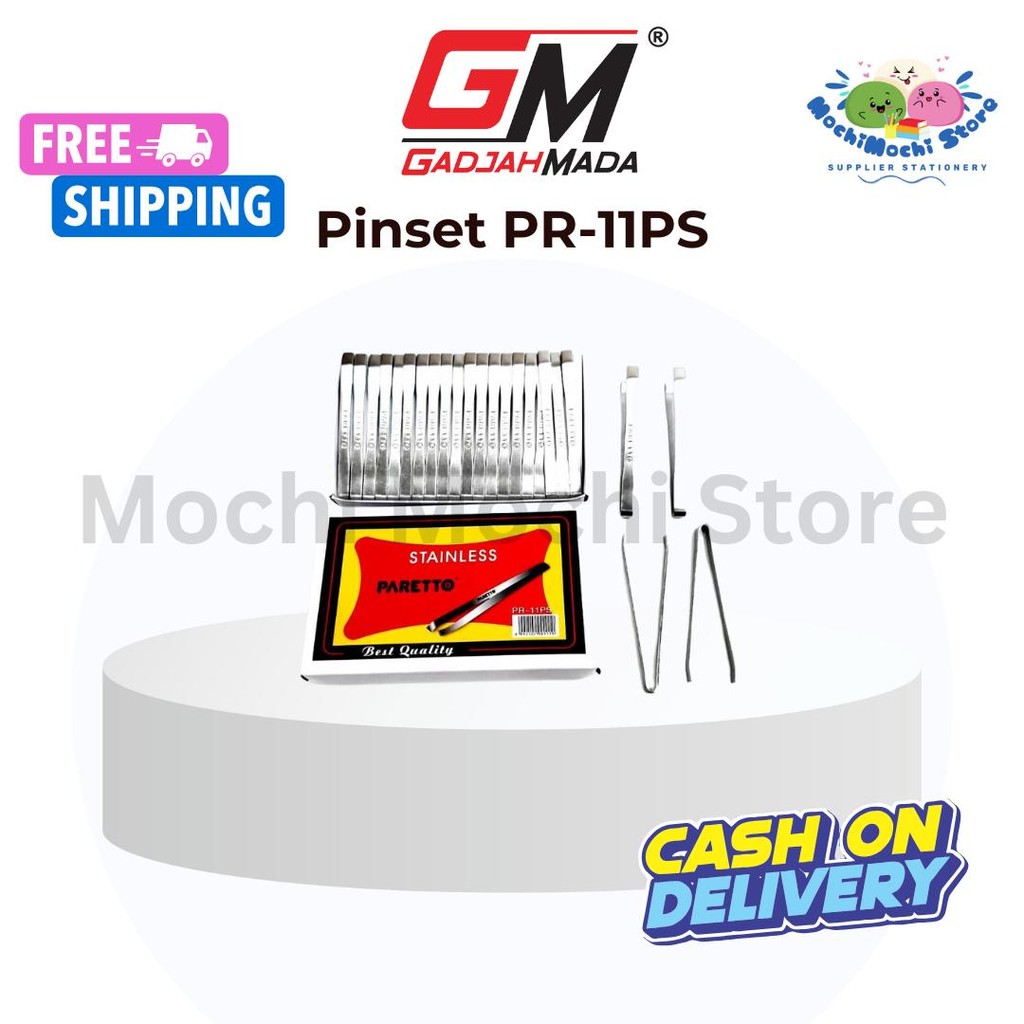 

Pinset PR-11PS | Pinset Stainless | Pinset Pencabut Bulu | Tweezer | PER KOTAK/20PCS | PER 12 PCS