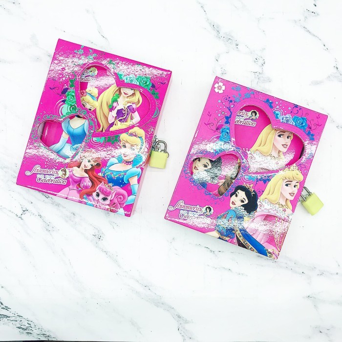 

Buku diary kunci princess