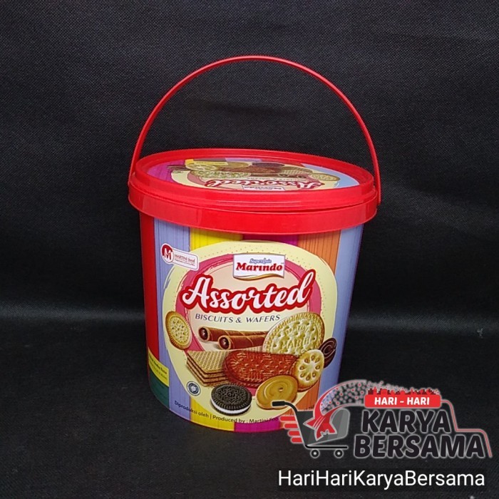 

MAKANAN RINGAN BISKUIT & WAFERS MARINDO ASSORTED 400GR