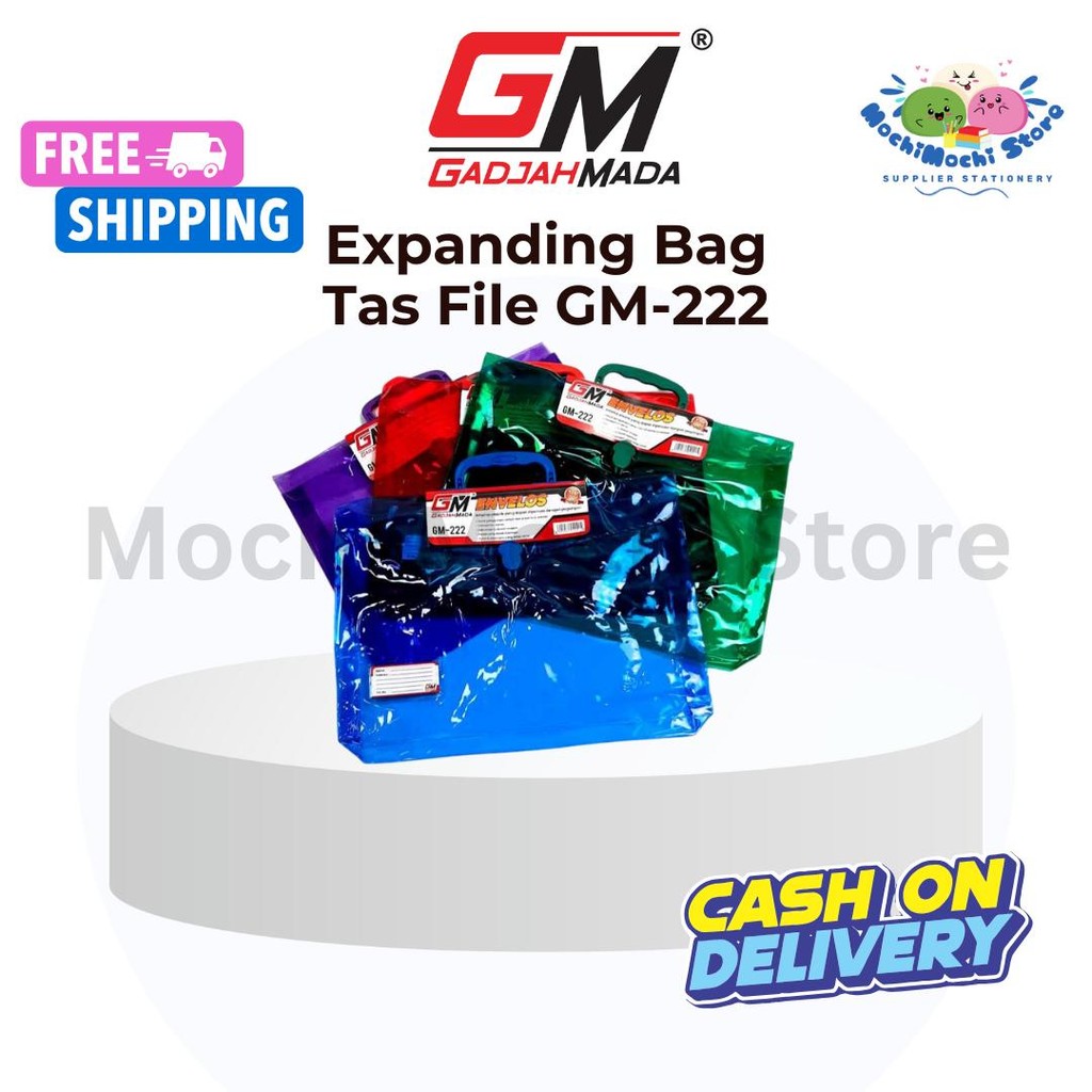 

Tas Plastik Expanding Bag Envelos GM-222 | Bag Plastik | Tas Kertass | Tas File