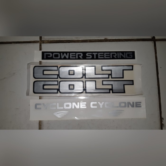 Part Stiker Kabin L300 Mitsubishi SET