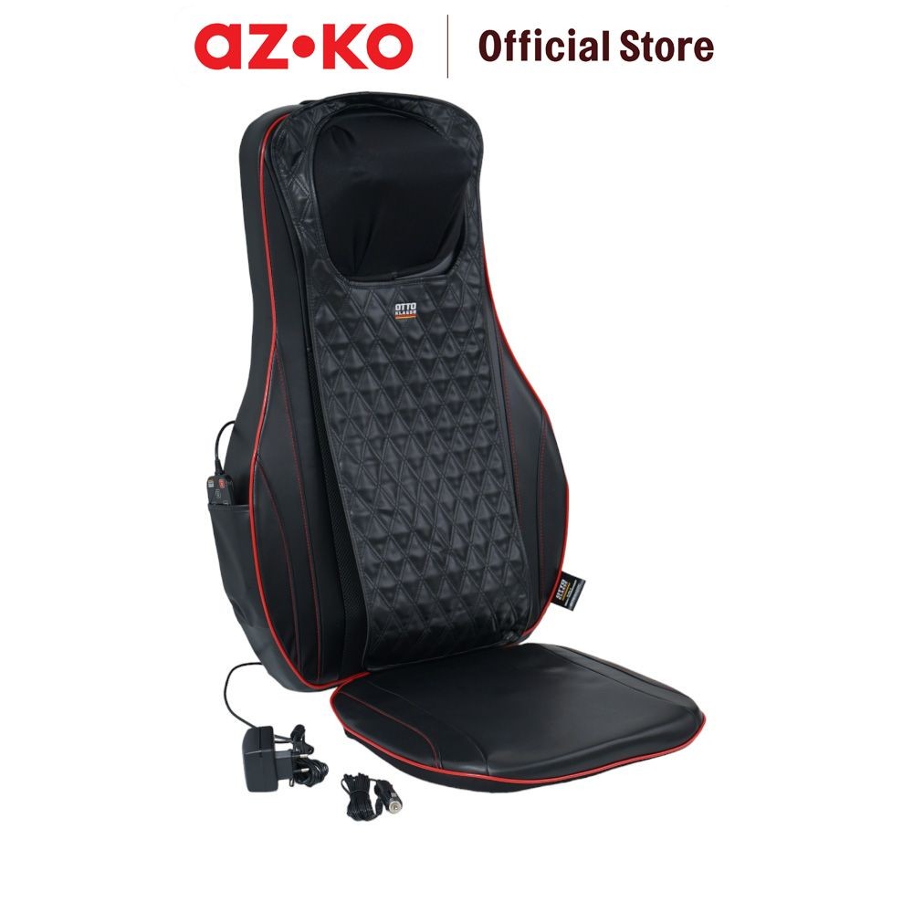 AZKO Otto Klasse Bantalan Kursi Pijat Super 3 In 1 Seat Back Massager Alat Pijat Punggung Leher Dudu