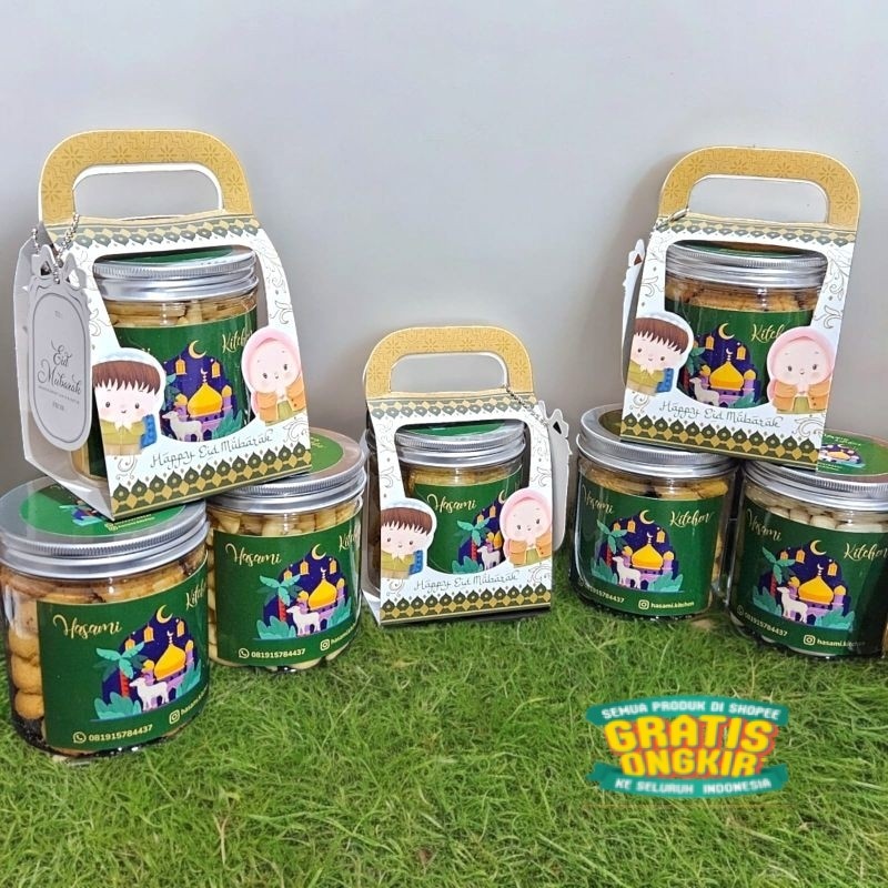 

1 JAR 600ml - Kue Kering Hampers Idul Fitri | Hampers Lebaran | Bingkisan Idul Fitri/ langsung proses