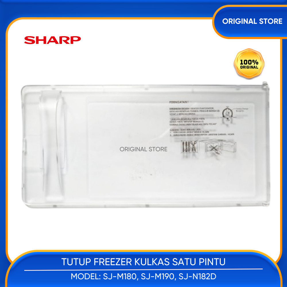 TUTUP PINTU FREZEER KULKAS SHARP 1 PINTU SJ 180 SJ 190 SJ-N182D