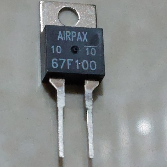 DnG 67F100 AIRPAX Thermostat Sensor 100C Sensata To-220 NO 67F 100 67 F100