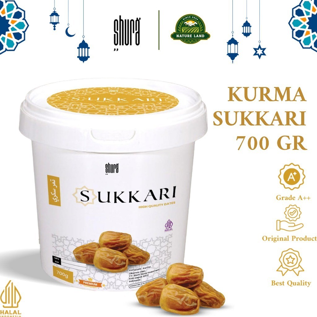 

Shura Kurma Sukkari Ember 700gr Premium Original High Quality
