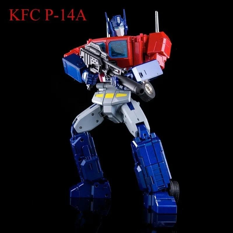 In Stock！KFC TOYS Transformation KFC P-14 P14A P-14A Raijin OP Commander MP Ratio Action Figure Robo