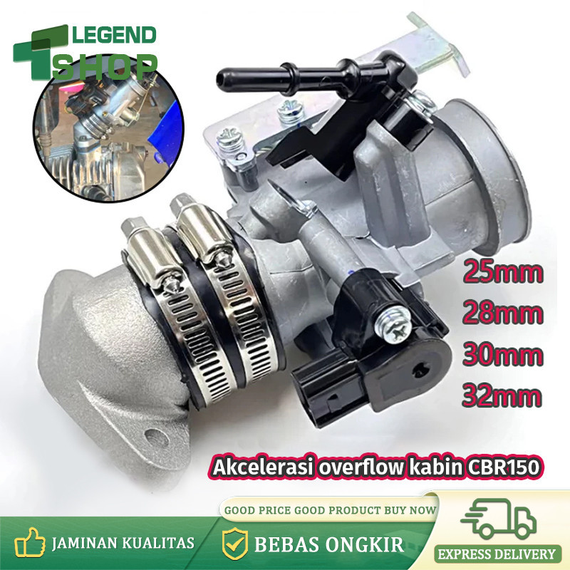 KARBURATOR TB CBR PNP WAVE 28MM 30MM 32MM SUPRA 125 FI INJEKSI KYZ KPH FULL SET INTAKE TPS COP INJEK