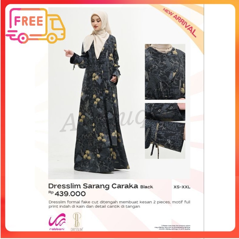 DISKON RABBANI ORI Sarimbit Gamis Rabbani | Dresslim Rabbani Sarang Caraka|Baju Set Keluarga Rabbani