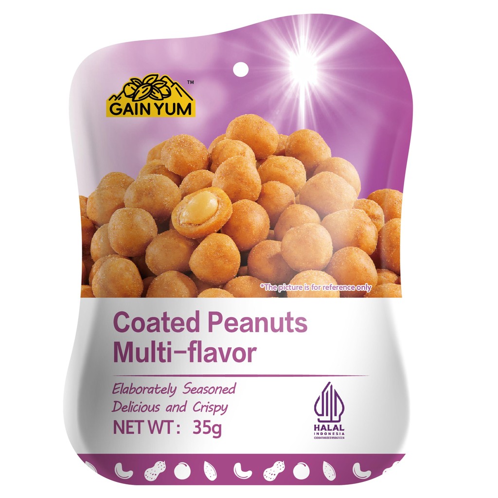 

[ GIFT ONLY ] Gainyum Healty Snack - 1pcs Coated Peanuts Multi-flavor