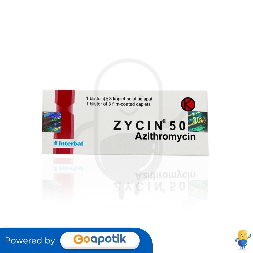 Zycin 500 Mg Box 3 Kaplet