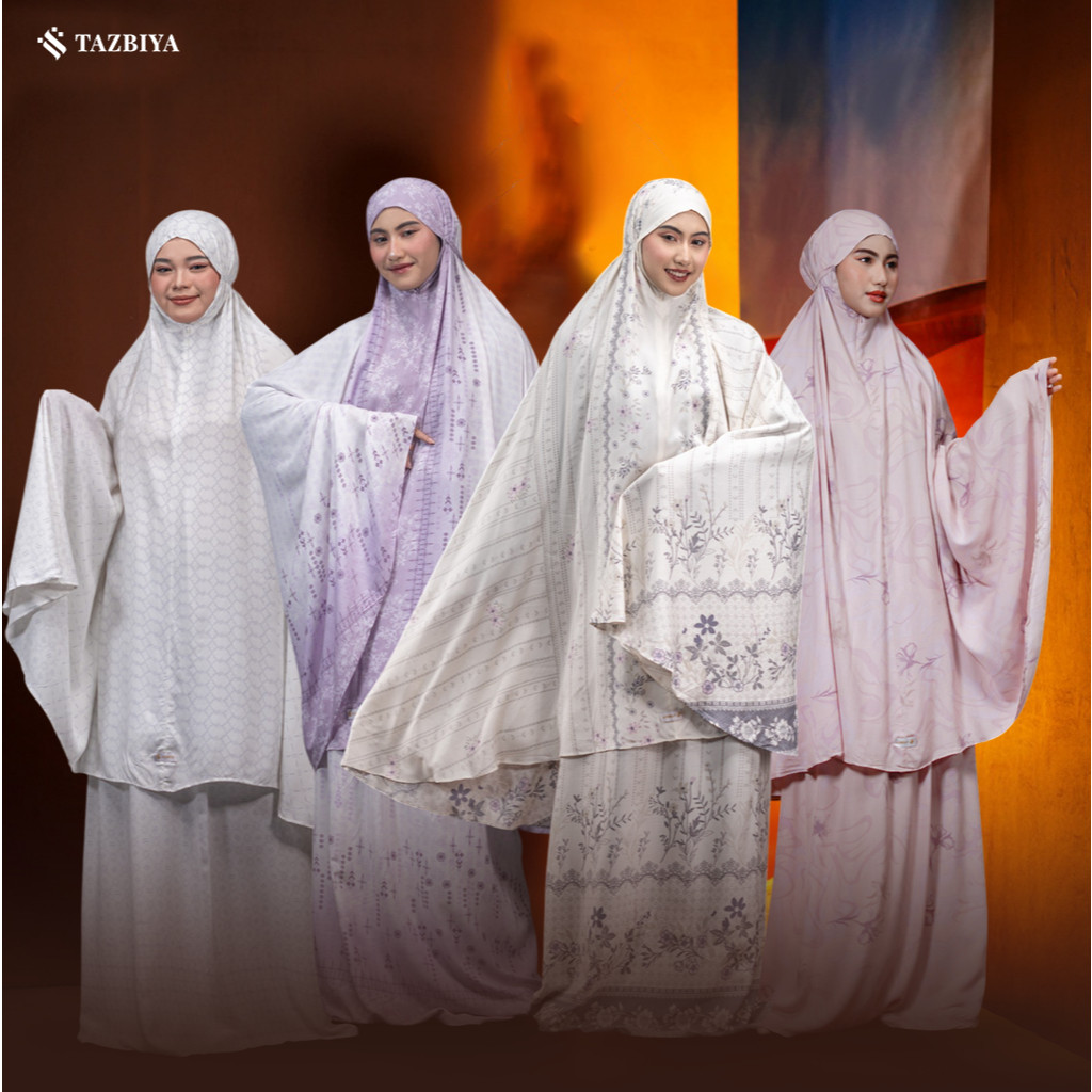 ORIGINAL 100% TAZBIYA MUKENA BEST SELLER COLLECTION | MUKENA RAYON DEWASA | MUKENA JUMBO | MUKENA 2i