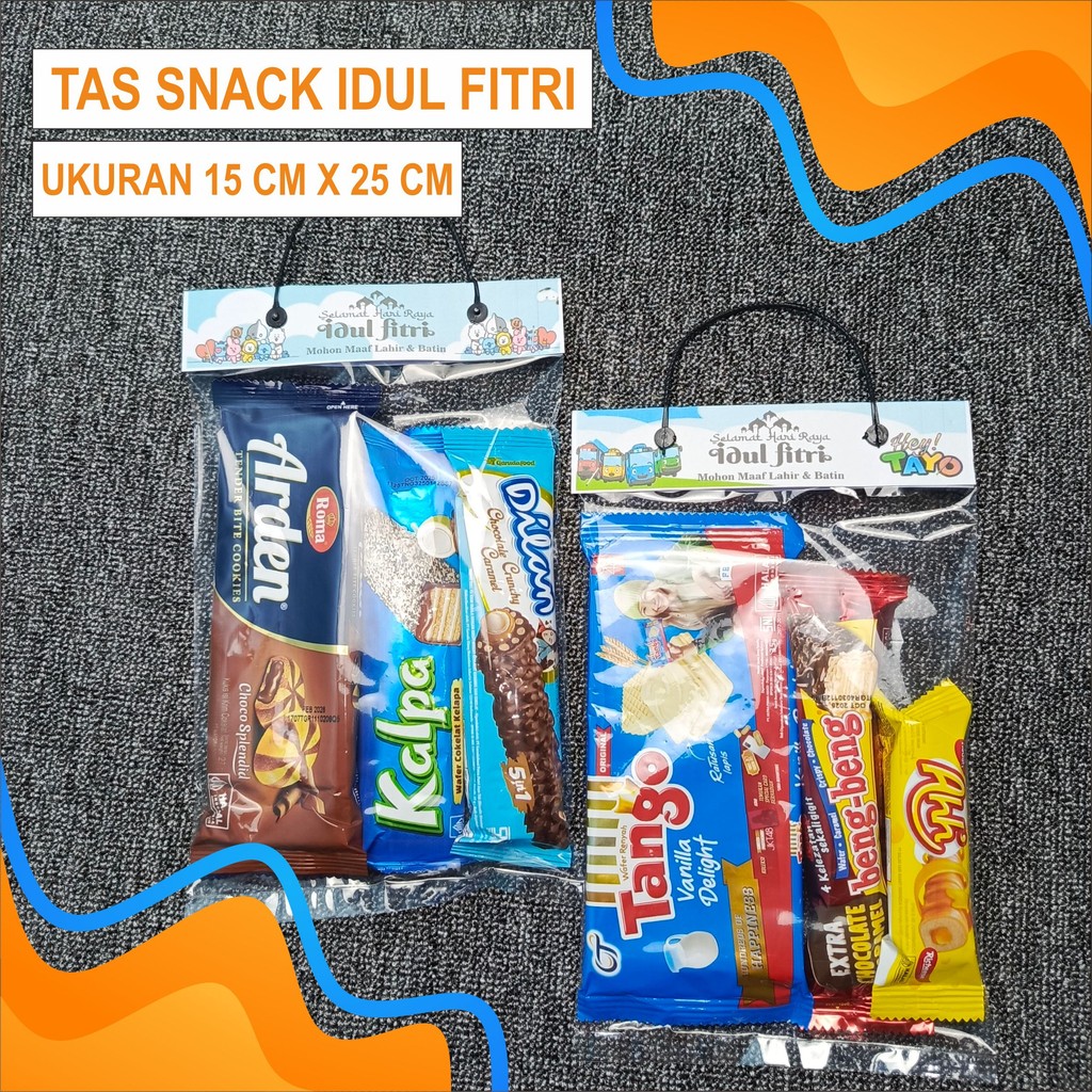 

plastik snack Lebaran idul fitri / plastik bingkisan Kue lebaran murah / opp snack lebaran