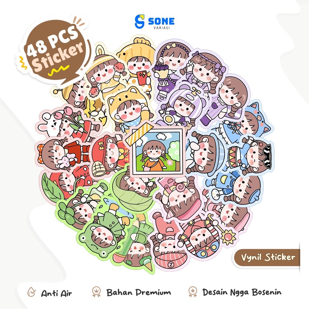 

STIKER MOMO LUCU KAWAII HIGH QUALITY ANTI AIR / Vinyl Waterproof / Sticker Helm Buku Journal Koper Motor Casing HP Laptop Tumbler Botol Minum Sepeda IPad Tablet Polaroid Kulkas
