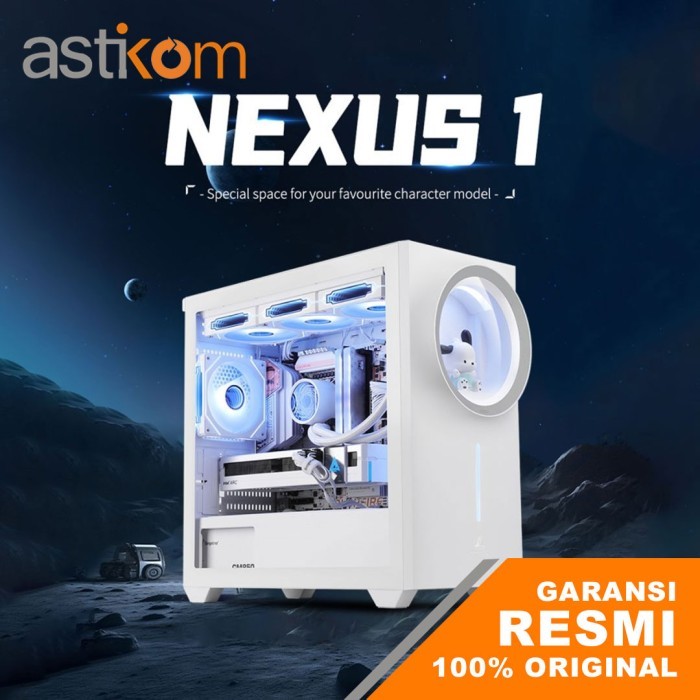 Casing PC Segotep Nexus 1 White M-ATX