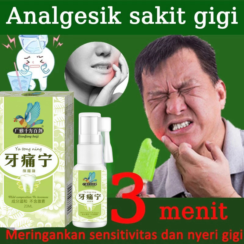 gigi bengkak Semprotan pereda nyeri sakit gigi Obat Sakit Gigi Berlubang Ampuh Obat Sakit Gigi Sempr