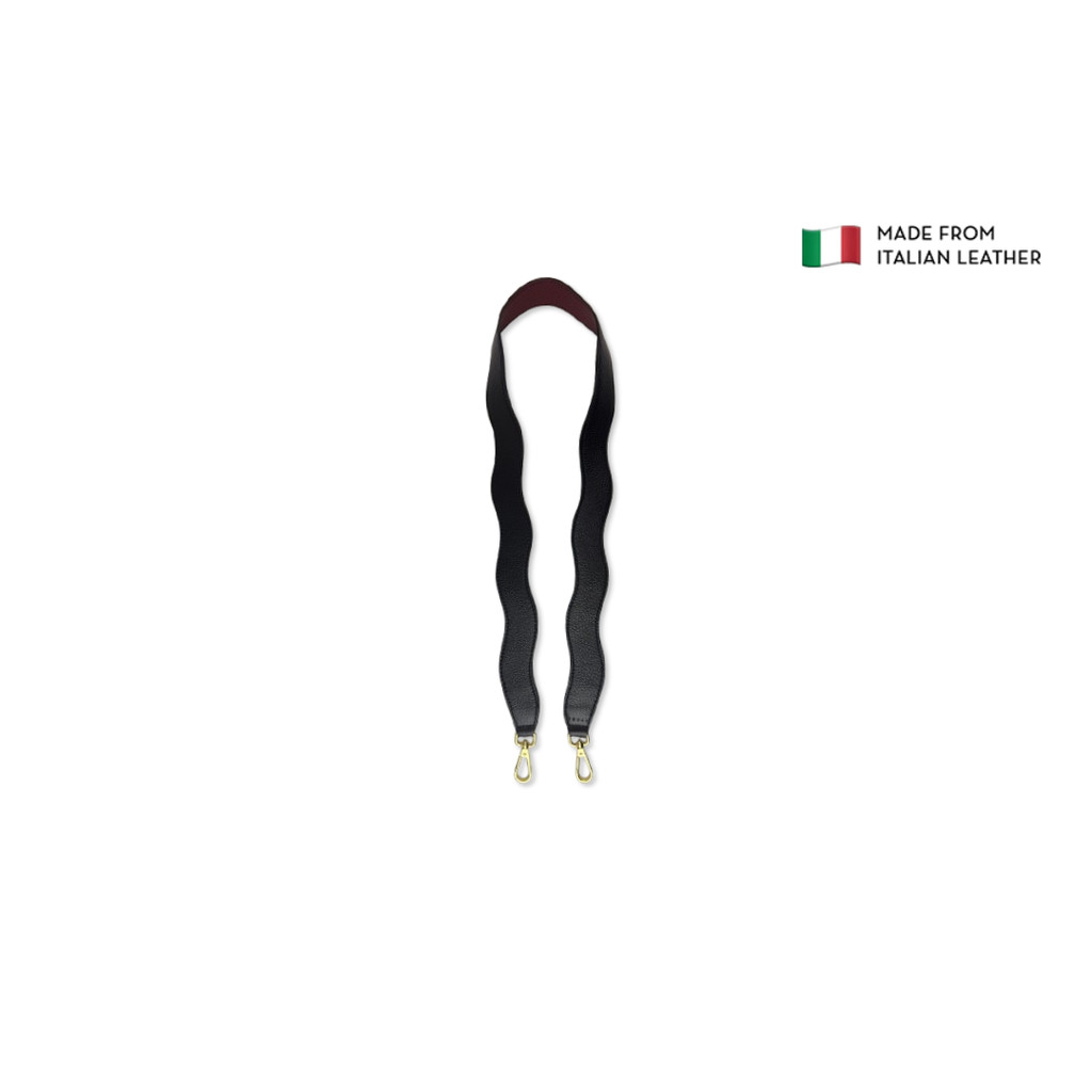 ROUNN Strap Wavy Tali Tas Selempang Kulit Sapi Asli