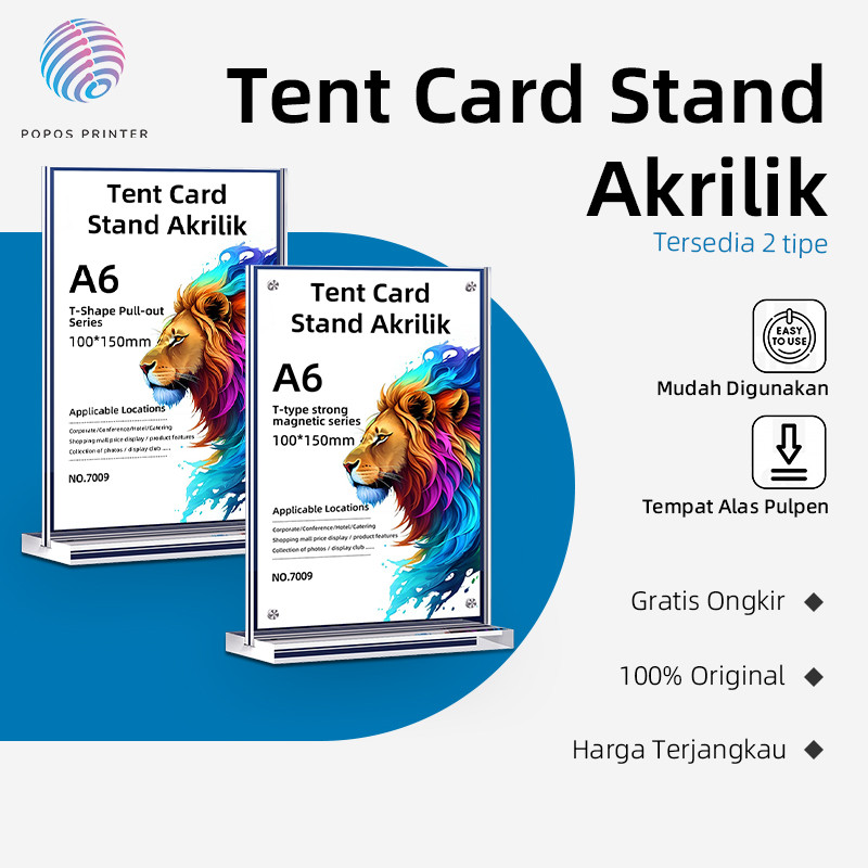 

(COD)Tempat Brosur A6 1.5mm / Akrilik Tent Card Portrait / Acrylic Qris Barcode - Tipe L/Tempat Brosur A6 1.5mm Portrait 2 Sisi / Tent Holder / Tent Card Stand Akrilik