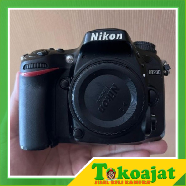 DSLR NIKON D7200 / KAMERA NIKON D7200 LIKE NEW BODY ONLY