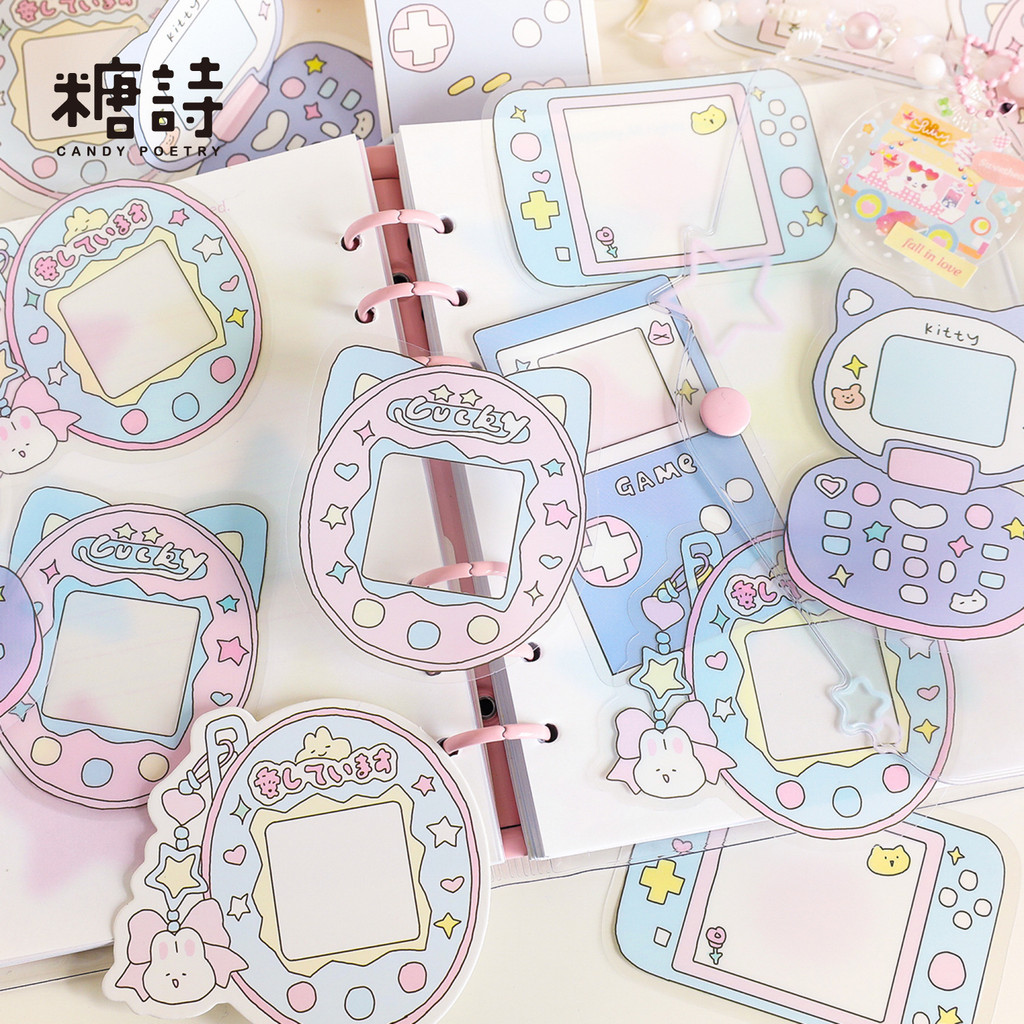 

Sticker Pack Nordic Style Cartoon Handbook Scrapbook Base Material Kawaii Stickers Stationery Supplies Decorate Gift 20pcs/pack