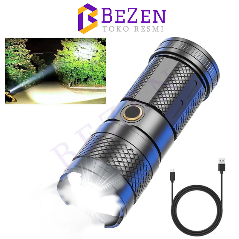 BZ LED Senter Super Terang/Senter LED Mini Super Terang Anti Air /Nyala Dapat Senter Super Mini