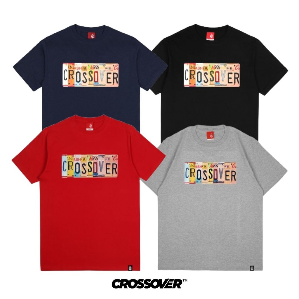 T-SHIRT CROSSOVER-BDG PLATES