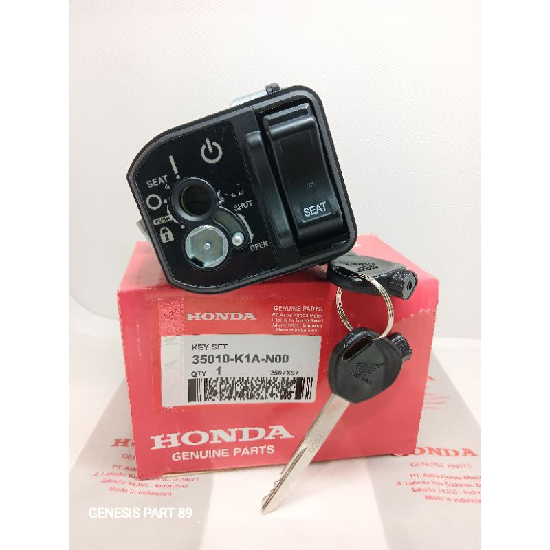 KUNCI KONTAK SET ORIGINAL BEAT NEW/GENIO/BEAT DELUXE 2020-2022