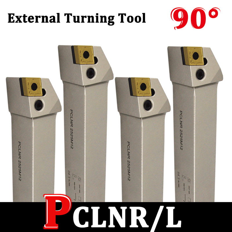 1PCS PCLNR1616H12 PCLNR2020K12 PCLNR2525M12 External Turning Tool Holder PCLNR PCLNL Lathe Cutter To