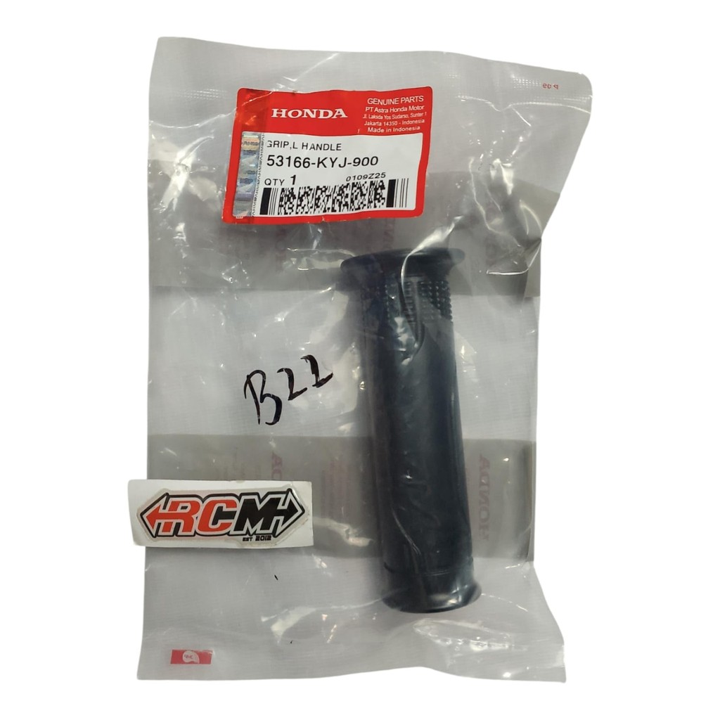 53166-KYJ-900 HANFAT HANDFAT HANDPAD HAND PAD HANDGRIP HAND GRIP KIRI L SONIC CB 150 R OLD CBR 150 R
