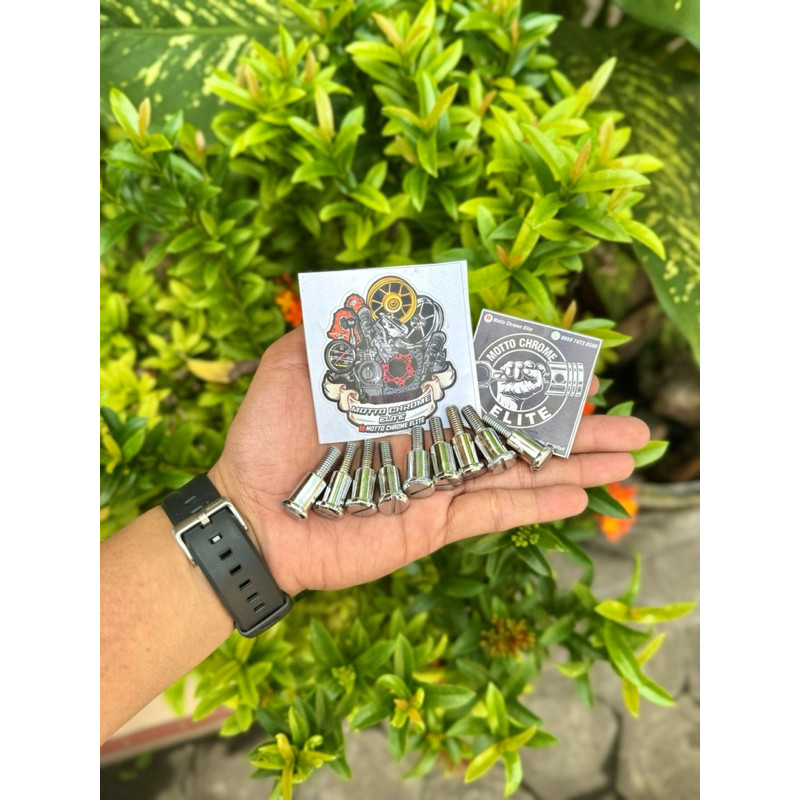 [CHROME] Baut Handle Kopling TIGER REVO Baut Handle Kiri TIGER REVOLUTION Baut Tuas Kopling TIREV Or