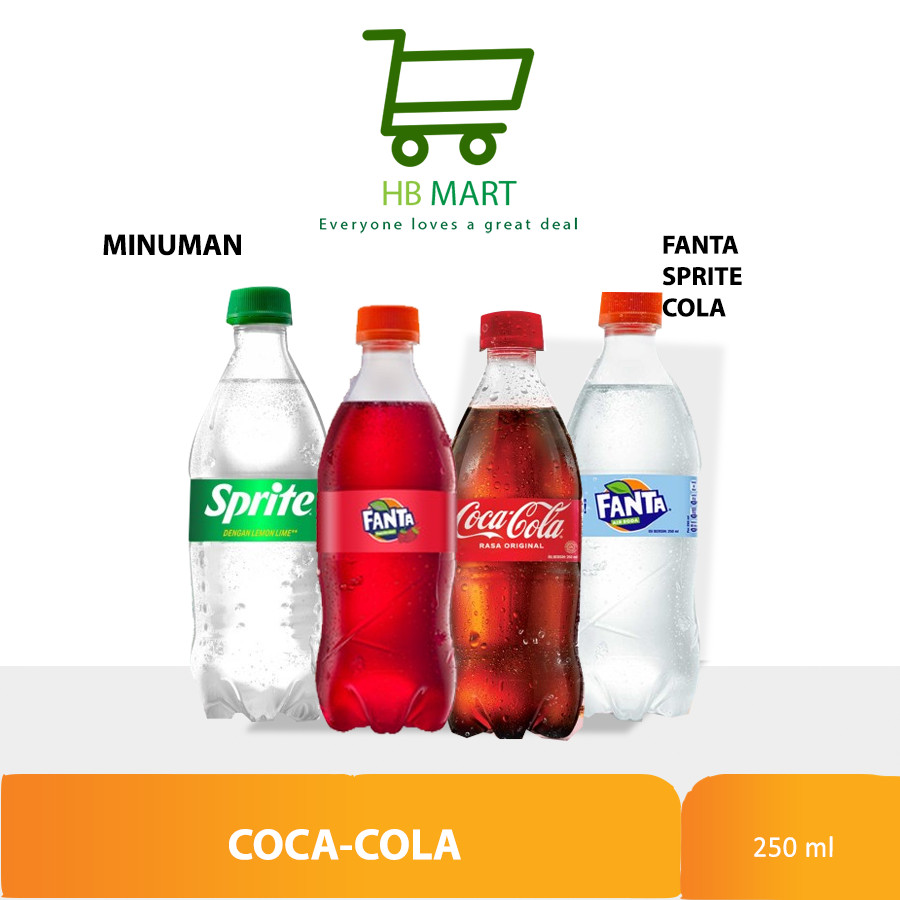 

COCA COLA/SPRITE/FANTA 250ML 1LUSIN