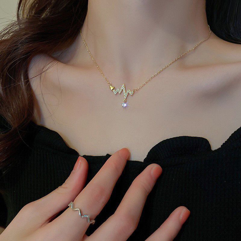 Kalung Detak Jantung Premium - KL095