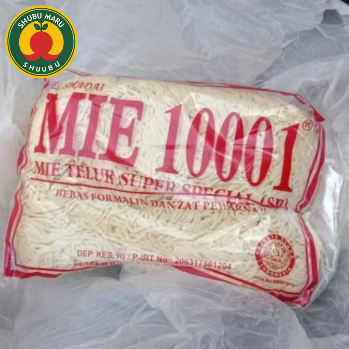 

Bakmie Mie 10001 Mentah Telur Ayam 500 Gram