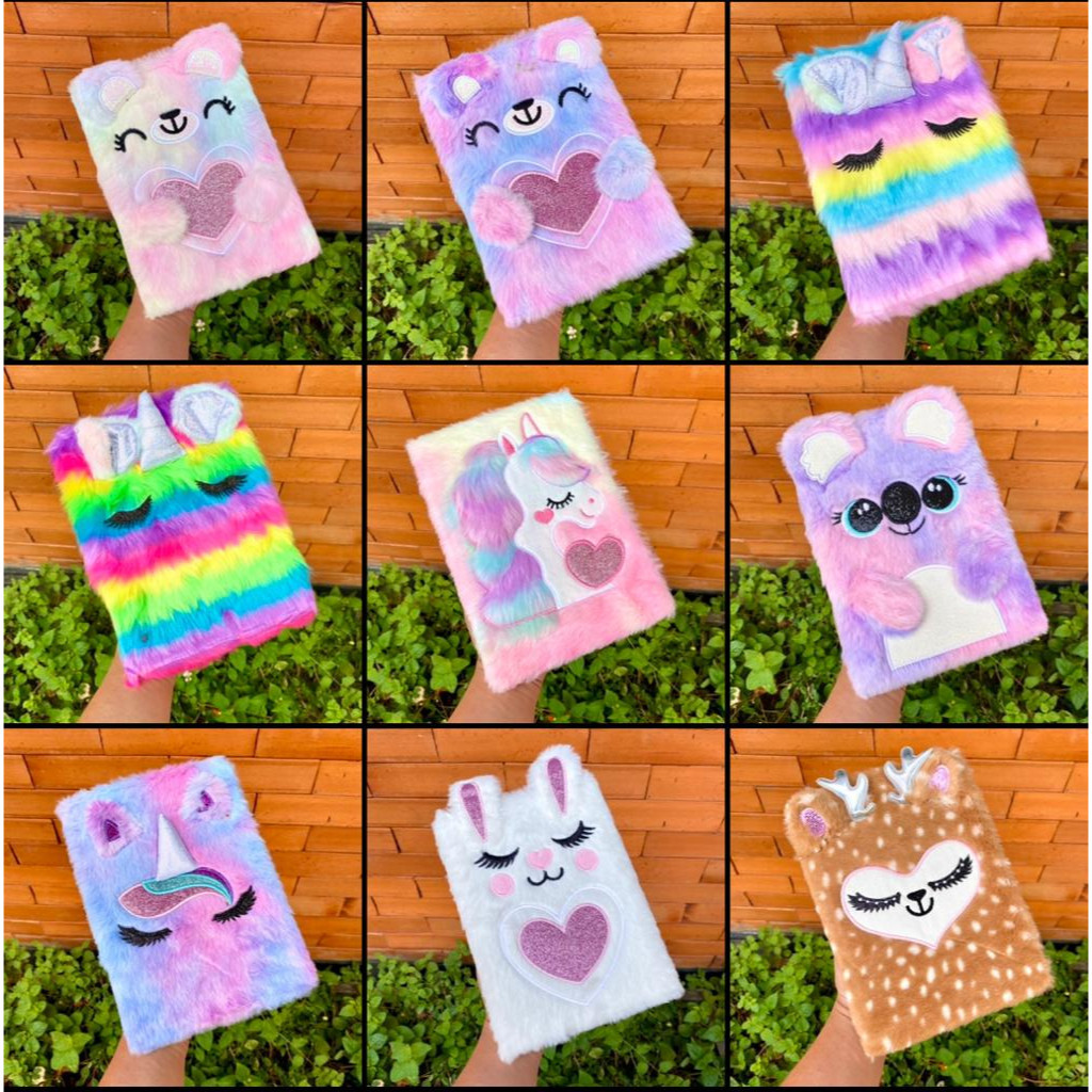 

BigSale 5.5 NOTEBOOK UNICORN BULU BUKU TULIS A5 SEQUIN DIARY KUDA PONI