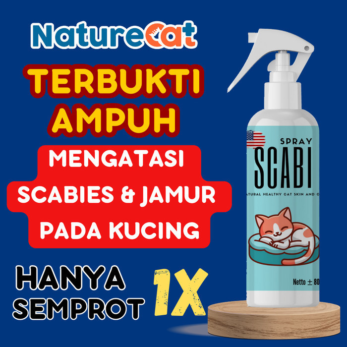 NEW ✨ - Obat Scabies Jamur Kutu Gatal Kudis Koreng Bulu Rontok Kucing Kelinci